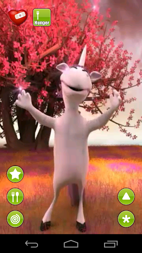 Talking Unicorn - Image screenshot of android app