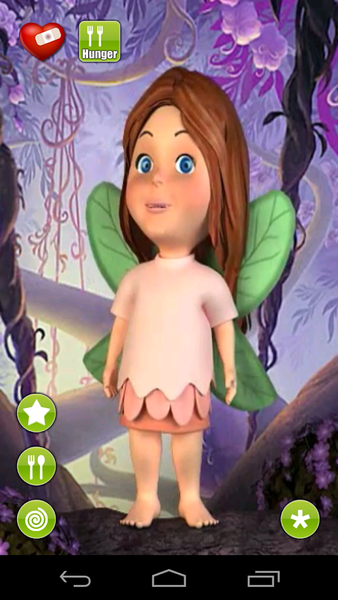 Talking Fairy - Image screenshot of android app