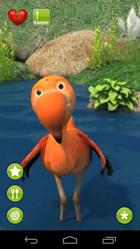 Talking Flamingo - Image screenshot of android app