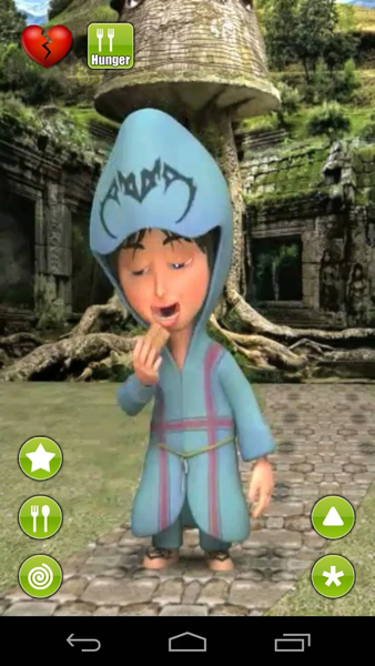 Talking Ninja - Image screenshot of android app