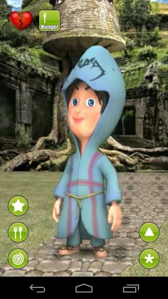 Talking Ninja - Image screenshot of android app