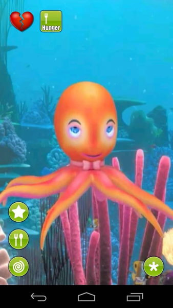 Talking Octopus - Image screenshot of android app