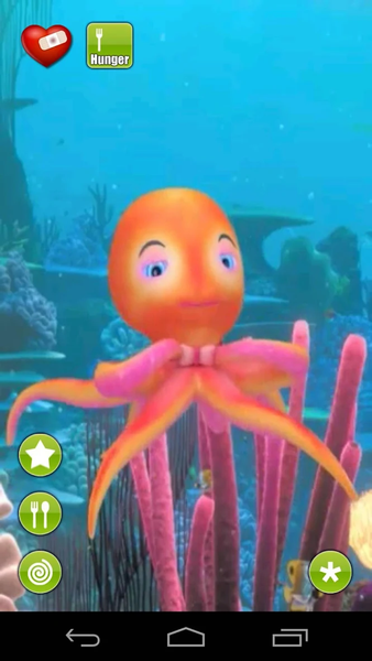 Talking Octopus - Image screenshot of android app