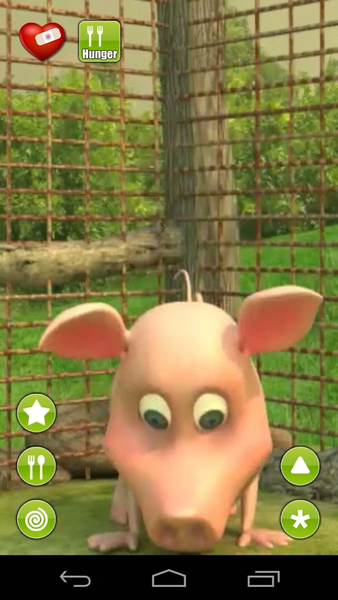 Talking Pong Pig - Image screenshot of android app