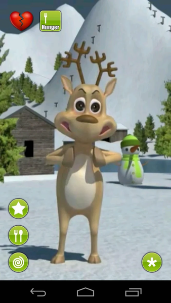 Talking Reindeer - Image screenshot of android app