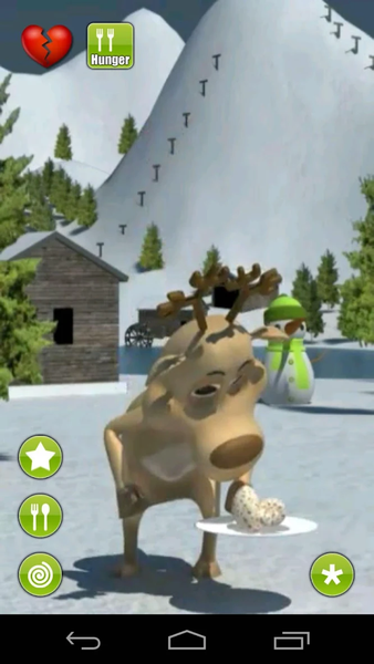 Talking Reindeer - Image screenshot of android app
