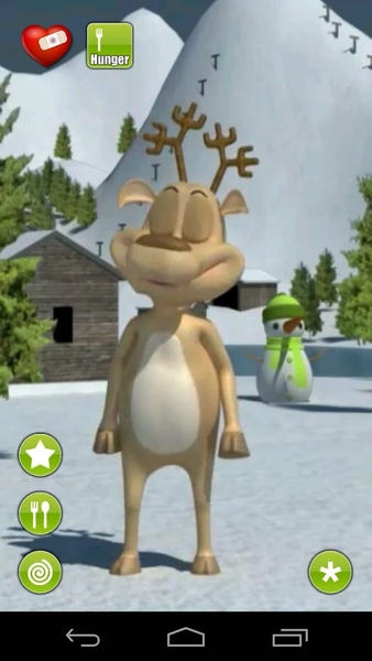Talking Reindeer - Image screenshot of android app