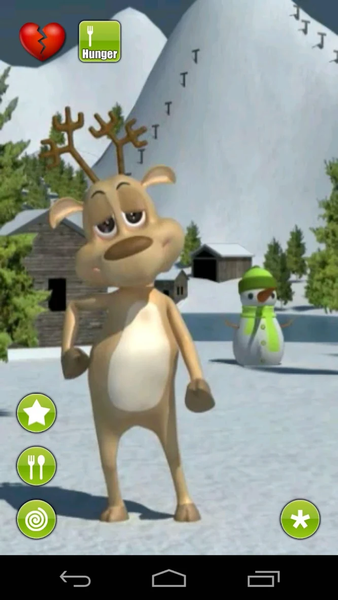 Talking Reindeer - Image screenshot of android app