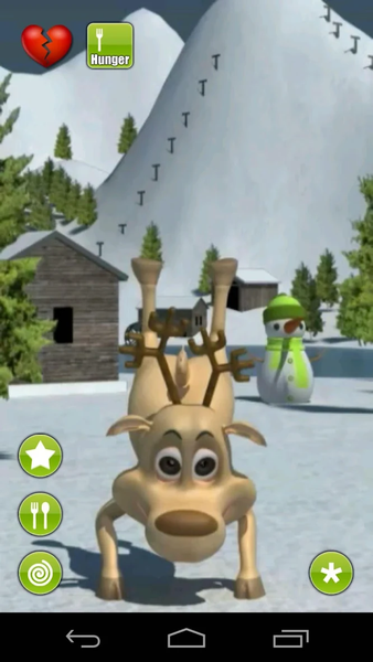 Talking Reindeer - Image screenshot of android app