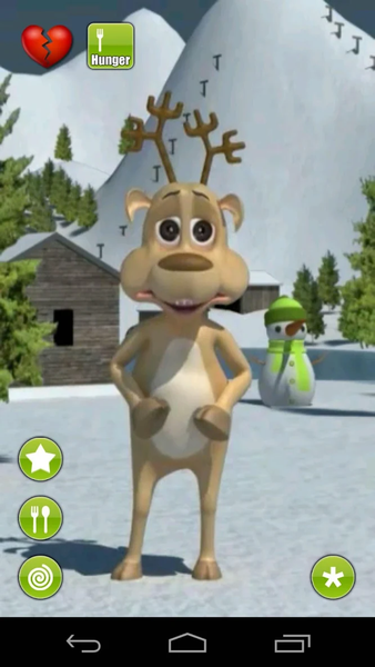 Talking Reindeer - Image screenshot of android app