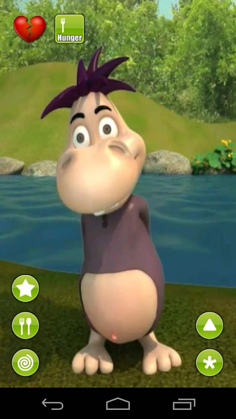 Talking Hippo - Image screenshot of android app