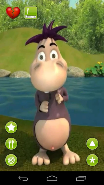 Talking Hippo - Image screenshot of android app