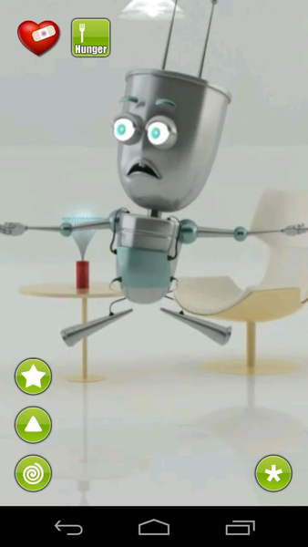 Talking Robot - Image screenshot of android app