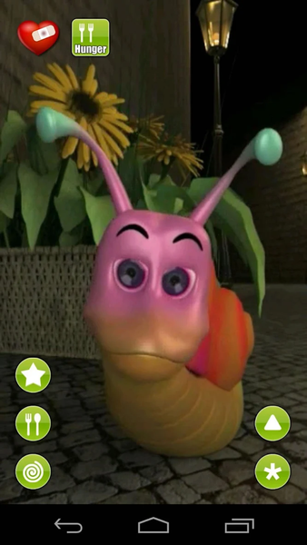 Talking Snail - Image screenshot of android app