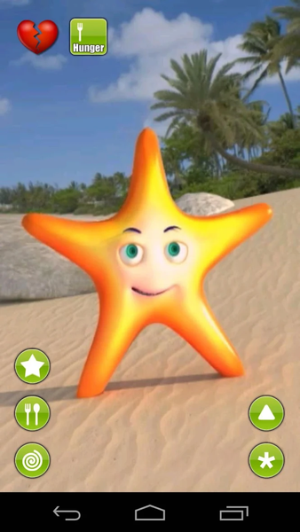 Talking Starfish - Image screenshot of android app