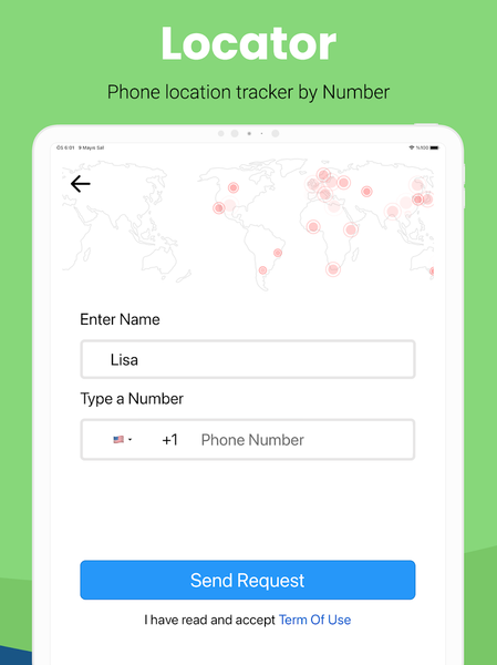 Cell Phone Tracker by Number - عکس برنامه موبایلی اندروید