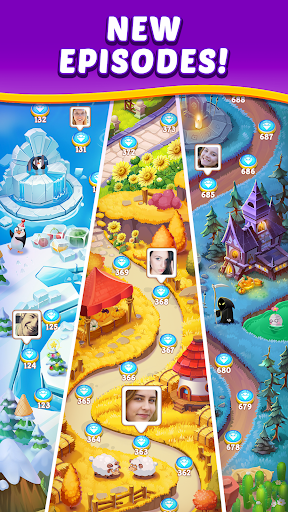 Jewel Hunter - Match 3 Games - Gameplay image of android game