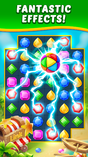 Jewel Hunter - Match 3 Games - Gameplay image of android game