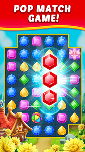 Jewel Hunter - Match 3 Games - Gameplay image of android game
