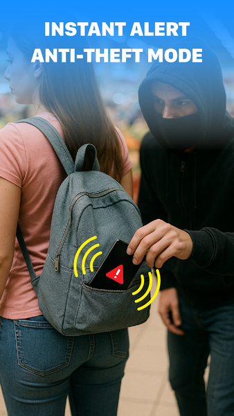 Anti Theft Phone Alarm - عکس برنامه موبایلی اندروید