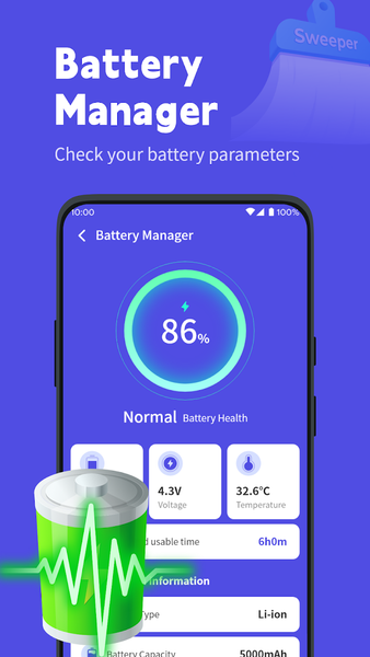 Phone Sweeper - عکس برنامه موبایلی اندروید