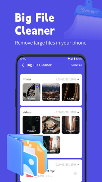 Phone Sweeper - عکس برنامه موبایلی اندروید