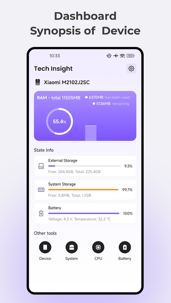 Tech Insight - عکس برنامه موبایلی اندروید