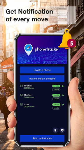 Free mobile shop number tracker