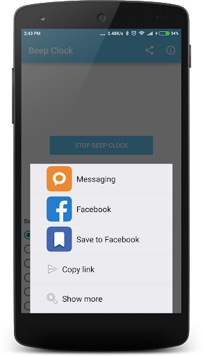 Beep Clock - Timer Beep App - عکس برنامه موبایلی اندروید