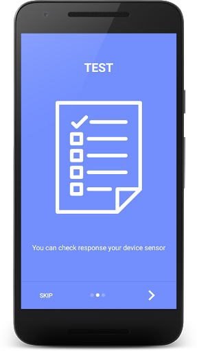 Calibration - Image screenshot of android app