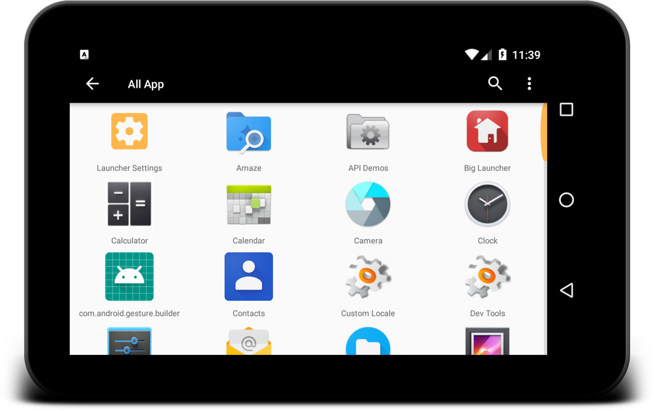 Big Launcher - Launcher For Old Age People - عکس برنامه موبایلی اندروید