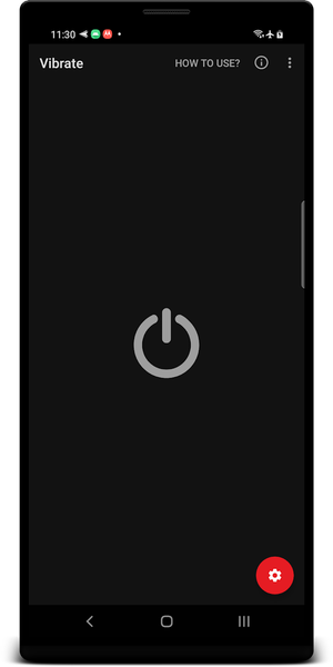 Vibrate App - Image screenshot of android app