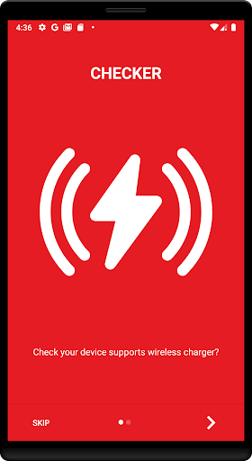 Wireless Charging Checker - Image screenshot of android app