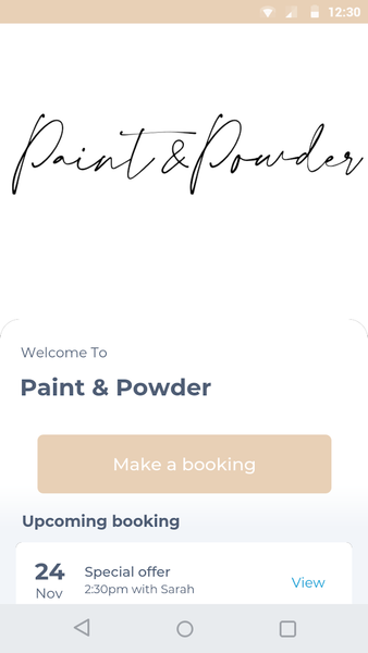 Paint & Powder - Image screenshot of android app