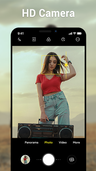 Camera for Android - عکس برنامه موبایلی اندروید