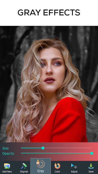 Color Splash Effect - عکس برنامه موبایلی اندروید