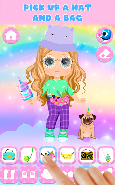 Dress: games for girls Offline - عکس بازی موبایلی اندروید