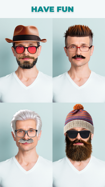 Beard Filter: Photo Editor App - Image screenshot of android app