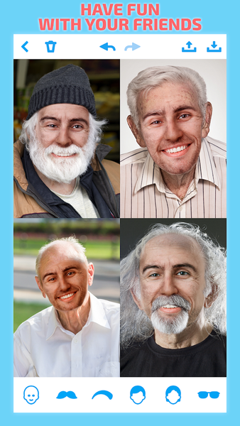 Old Age Filter: Face age app - عکس برنامه موبایلی اندروید