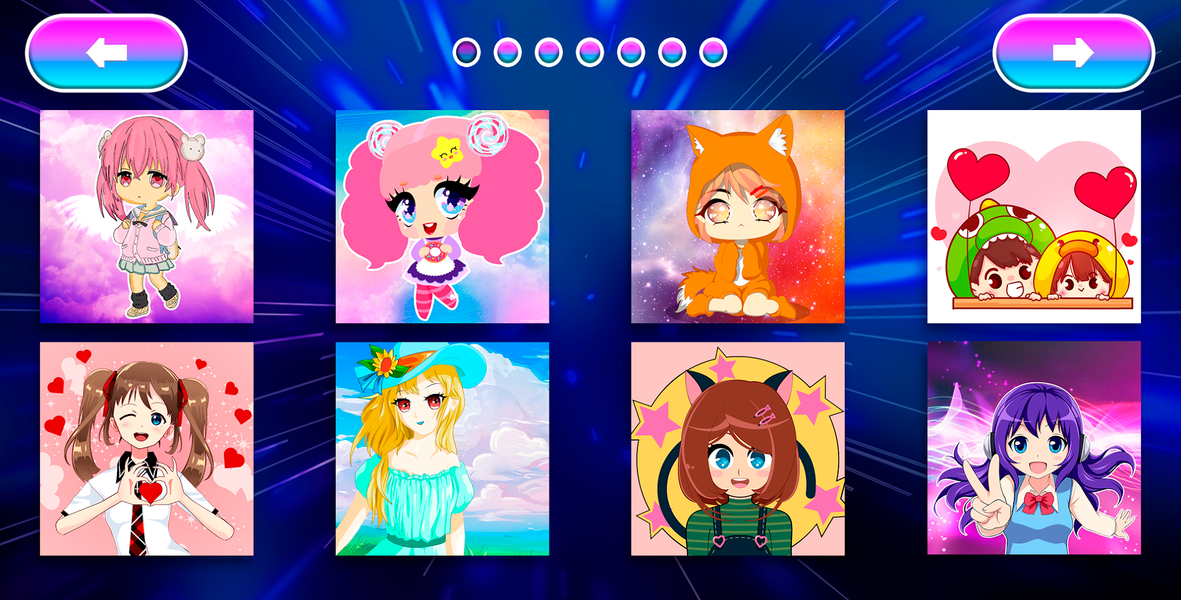 Anime Jigsaw Puzzle: Girl Game - عکس بازی موبایلی اندروید