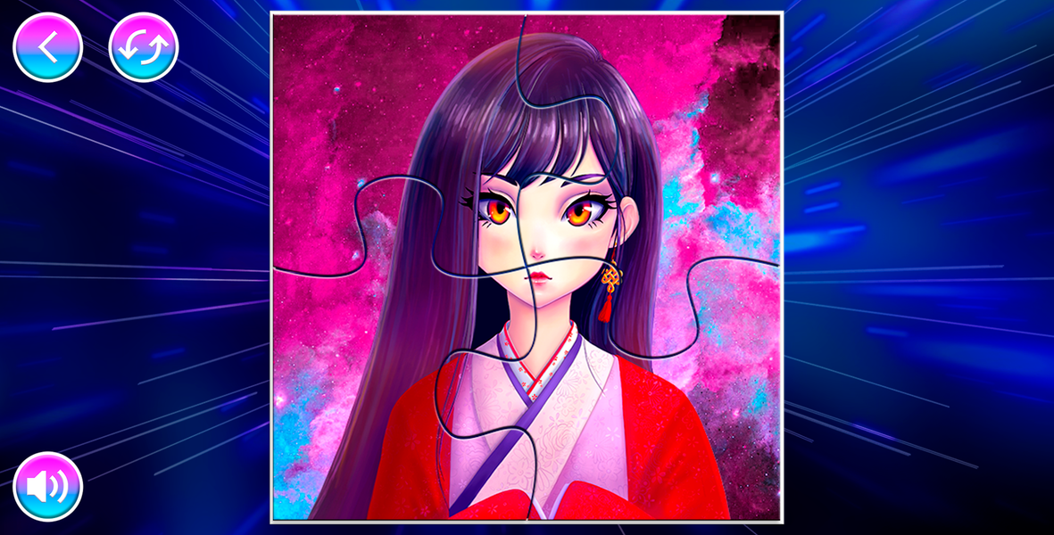 Anime Jigsaw Puzzle: Girl Game - عکس بازی موبایلی اندروید