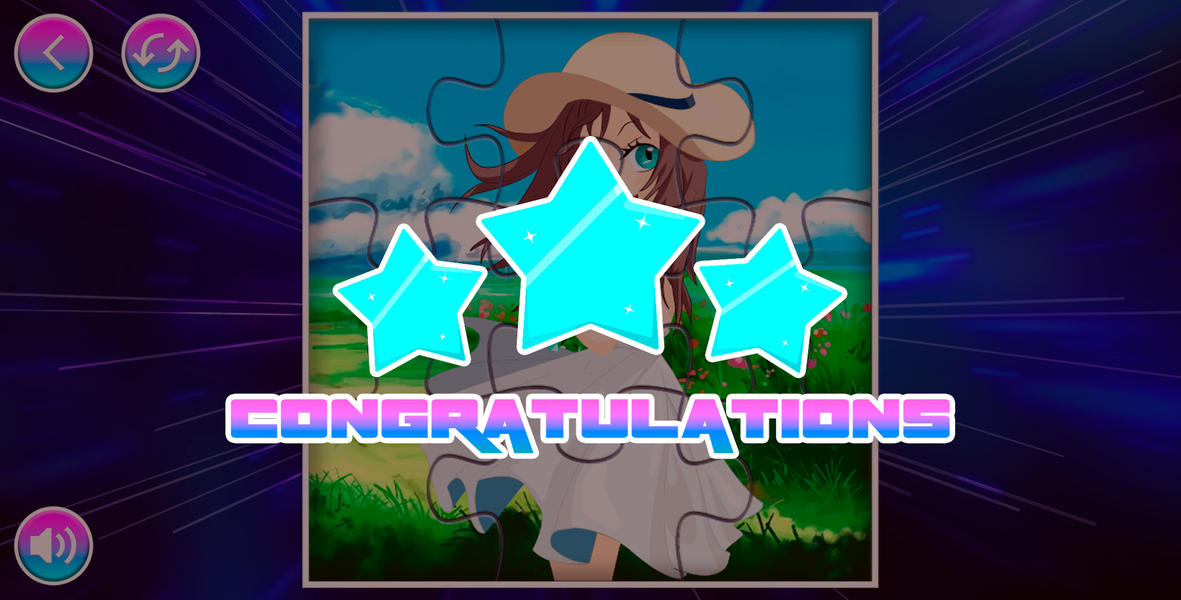 Anime Jigsaw Puzzle: Girl Game - عکس بازی موبایلی اندروید