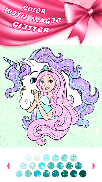 Princess Coloring Games Girls - Image screenshot of android app