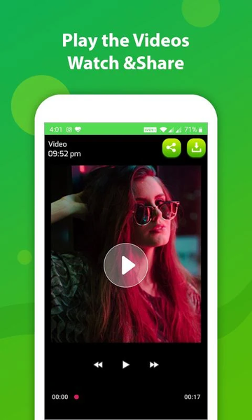 Status Saver - Videos & Images - عکس برنامه موبایلی اندروید
