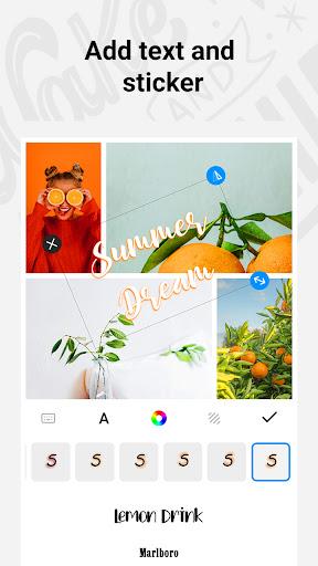 Grid collage maker - عکس برنامه موبایلی اندروید