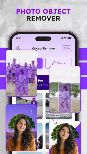 Magic AI - Object Remover - عکس برنامه موبایلی اندروید