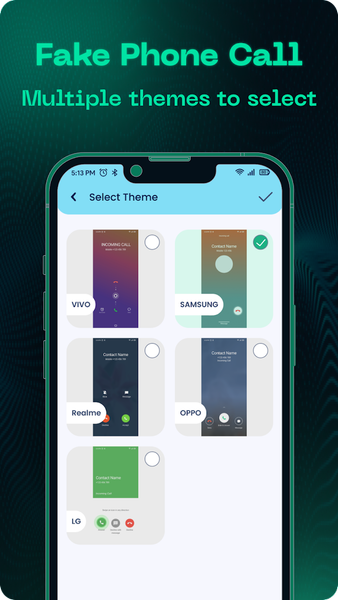 Call screen - Fake phone call - Image screenshot of android app