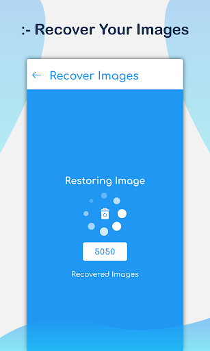 Photo recovery App, Deleted - Image screenshot of android app