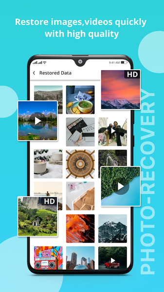 Photo Recovery: File & Video - عکس برنامه موبایلی اندروید