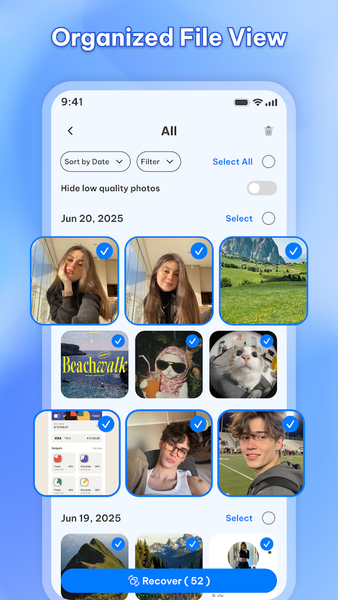 Lost & Deleted Photos Recovery - عکس برنامه موبایلی اندروید